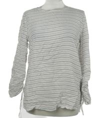 Dámská bílá proužkovaná halenka Esprit 