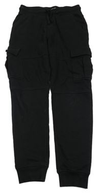 Černé cargo tepláky zn. Primark