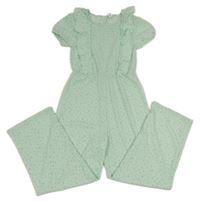 Pomněnkový květinový kalhotový overal Dunnes