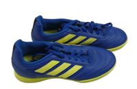 Modro-žluté sálové boty Adidas vel.37