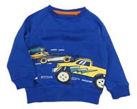 Safírová mikina s auty F&F