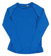 Modré thermo triko crivit