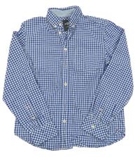 Modro-bílá kostkovaná košile H&M