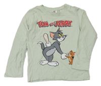 Mátové triko s Tomem a Jerrym 