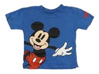 Modré tričko s Mickeym Disney