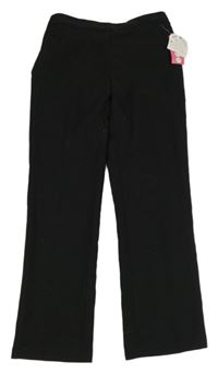 Nové - Černé společenské kalhoty George