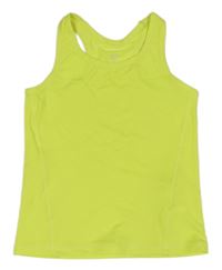 Neonově žlutý sportovní top H&M