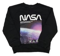 Černá mikina s potiskem - NASA H&M