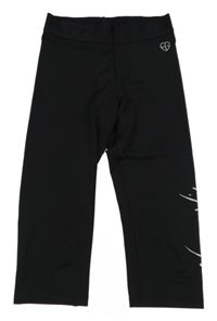Černé sportovní capri legíny C&A