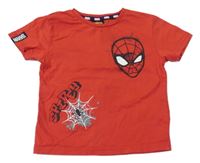 Červené tričko se Spidemanem Marvel