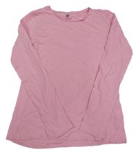 Růžové triko H&M