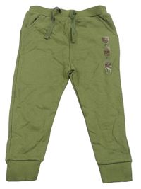 Khaki tepláky M&S