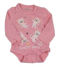 Růžové body s kočkami So Cute