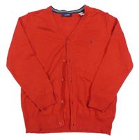 Červený propínací svetr Okaidi