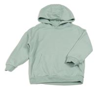 Světlezelenošedá mikina s kapucí F&F