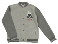 Šedá baseballová mikina s potiskem Star Wars CoolClub 