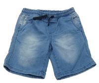 Modré teplákové riflové kraťasy Y.F.K.