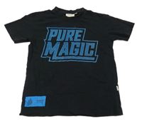 Černé tričko s nápisem Hakro