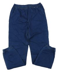 Tmavomodré lehké cuff rifle H&M