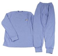 2Set - Modrofialová thermo souprava s logem OnePoint