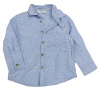 Nové - Světlemodrá melírovaná košile PRIMARK