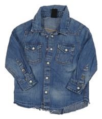 Modrá riflová košile H&M