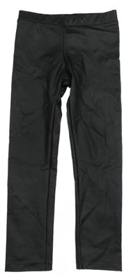 Černé potažené legíny H&M