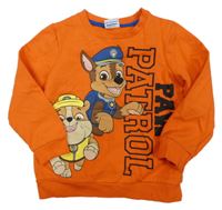 Tmavooranžová mikina s PAW PATROL George