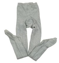 Šedé třpytivé punčocháče H&M