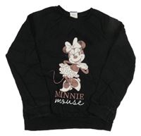 Černá mikina s Minnie George