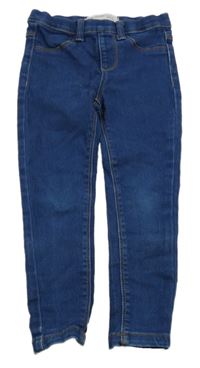 Modré teplákové džegíny Primark