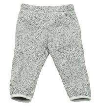 Šedé melírované pletené tepláky H&M