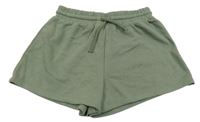 Khaki teplákové kraťasy H&M