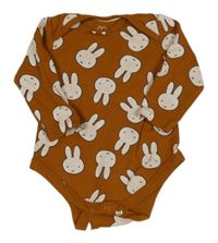 Hnědé body s králíky - Miffy C&A