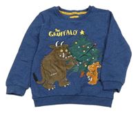 Tmavomodrá mikina s Grufflem Tu