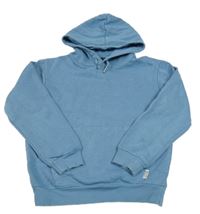 Modrá mikina s kapucí New Look