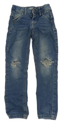 Modré lehké skinny rifle s dírami Name it