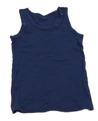 Tmavomodrý nátělník 