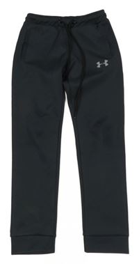Tmavošedé sportovní tepláky s logem - Under Armour