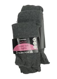 Nové - 3set - 3x šedé punčocháče George