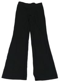 Černé flare legíny