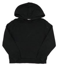 Černá mikina s kapucí H&M