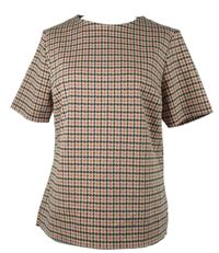 Dámská černo-růžová vzorovaná halenka M&S