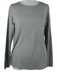 Dámské šedo-bílé proužkované triko Seasons 