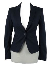 Dámské tmavomodré sako H&M