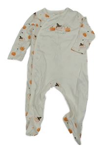 Bílý overal s dýněmi Primark