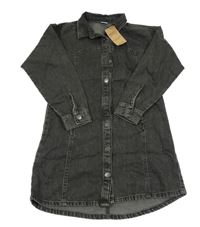 Nové - Černé riflové šaty Next