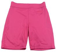 Neonově růžové sportovní elastické kraťasy Matalan