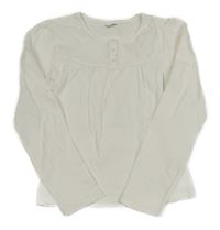 Smetanové triko Vertbaudet