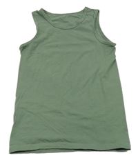 Khaki tílko Sanetta